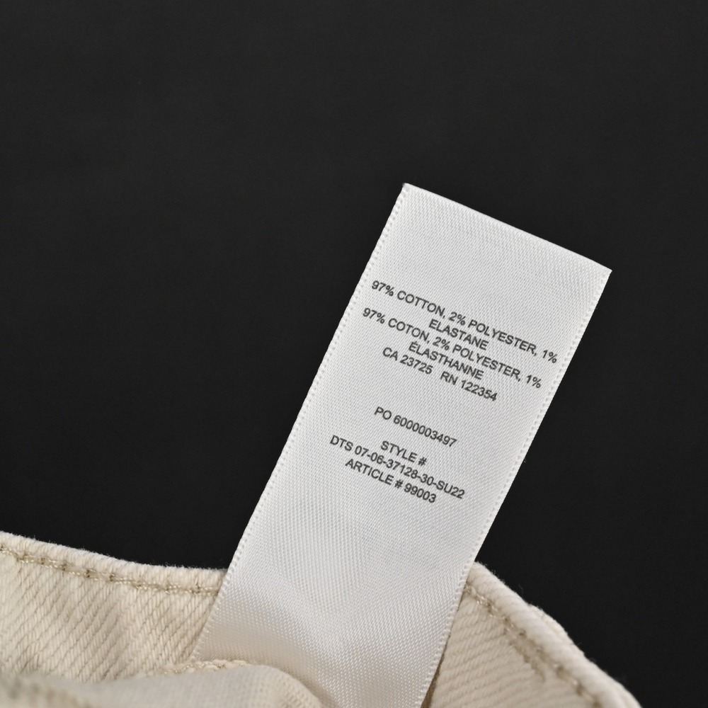 Aritzia‎ Womens Wilfred Free Modern Cargo Pants Size 0 High Rise Tapered Cream - Picture 7 of 14